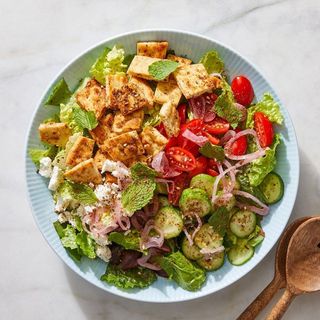 Chef Salad With Chips Or Naan Bread