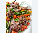 Tandoori Vegetable Platter