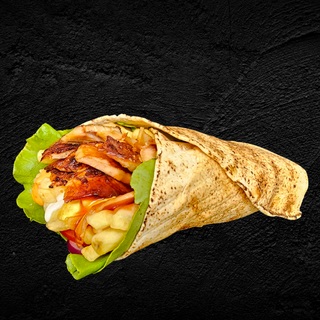 Shaorma de pui mare + Pepsi