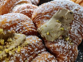 Cornetto artigianale pistacchio
