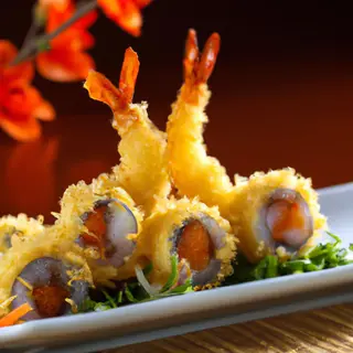 Uramaki Langostino Frito