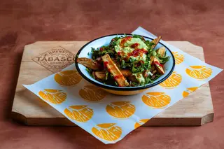 Supreme Fries Veggie cu Tabouleh