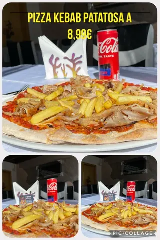 Kebab patatosa (pizza)