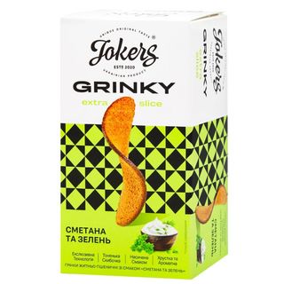 Grinky Jokers Сметана Та Зелень 90г