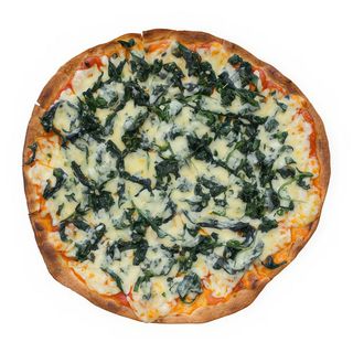 Pizza de espinacas (30 cm.)