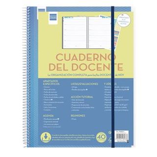 Agenda-Cuaderno Finocam 2 Curso Docente Semana Página Español - 8422952180388