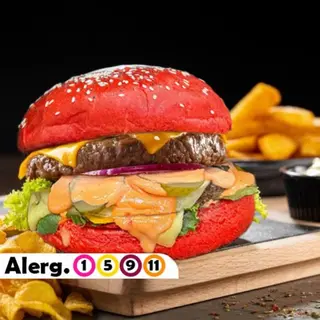Menú Hamburguesa RED ANGUS