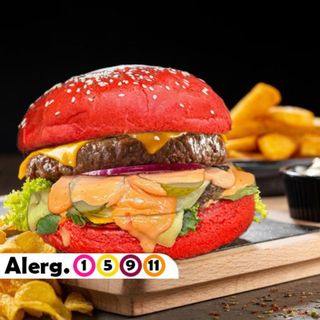 Menú Hamburguesa RED ANGUS