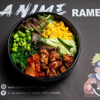 Poke Pollo Teriyaki an