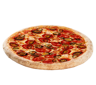 Пицца "Хот Пепперони" (35 см.) на тонком тесте