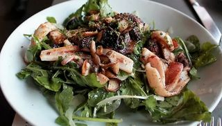 Insalata di polipo e rucola
