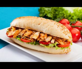 Bocadillo De Carne Picada حلال 