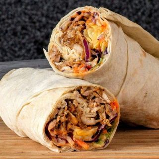 Mixed Chicken and Beef Shawarma (No Sausage)