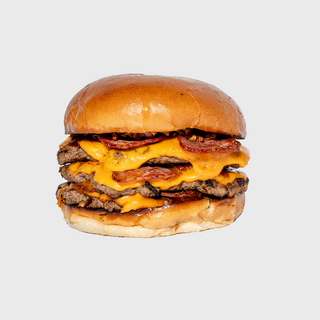Triple Bacon Cheeseburger