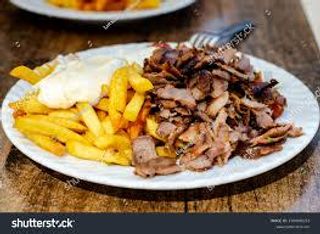 Patatas Fritas Grande Con Carne