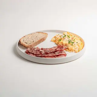 Scrambled Eggs and Bacon