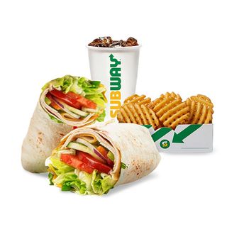 ვრაპი ინდაურის მკერდის კომბო