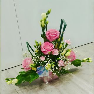 Arranjo Floral em Caixa Borboleta