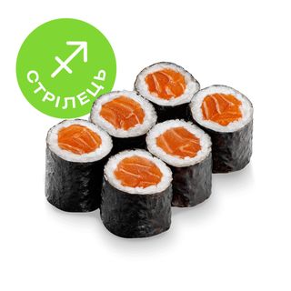 Макі рол зі слабосолоним лососем