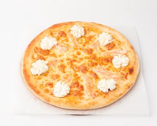 Пицца с семгой