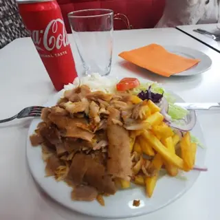 MENU Plato Kebab