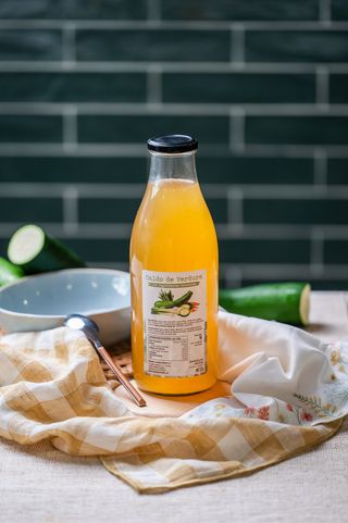 Caldo casero de verdura