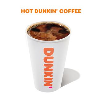 Hot dunkin' Coffee