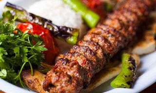 ქაბაბი შერეული ფარშით