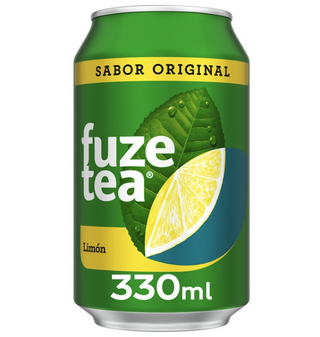 Fuze Tea Limón Sabor Original Lata 330ml