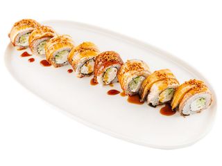 Рол з вугром, філадельфією та огірком (260g)