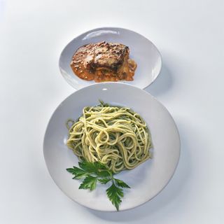 Spaghetti Pesto