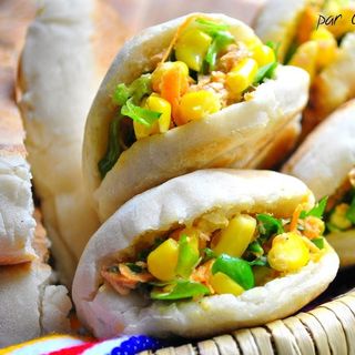 5 piece petit batbout farci poulet