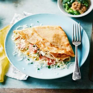 CREPE MASHROOM & CHEESE