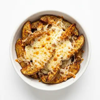 Patatas Deluxe Con Mozzarella