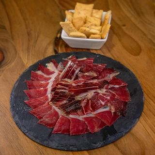 Jamón Ibérico 100% Bellota 5 J (100 G.)