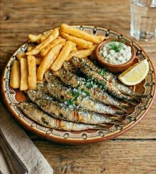 Srdele na žaru 250 g