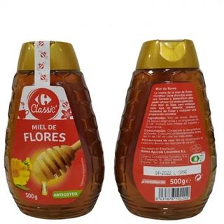 Miel De Flores Antigoteo Carrefour 500 Gr.