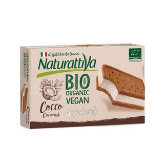 Sandwich Con Base De Coco Orgánicos Naturattiva 320 G.