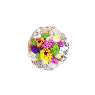 Mini buchet flori naturale, cod MBF03