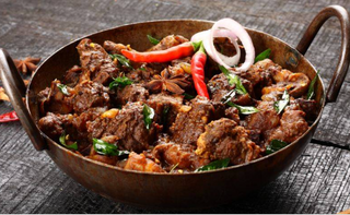 Mutton chilli masala