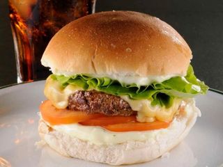 X-Salada e Batata Frita