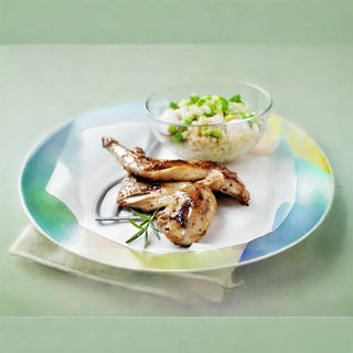 Plat Lapin Grillé Sec