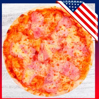 Pizza Jamón York - Cebolla Crujiente (28-30cm)