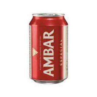 Cerveza Ambar Lata (330 Ml.)