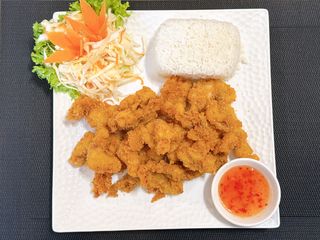 Kurczak chrupiący słodko - kwaśny