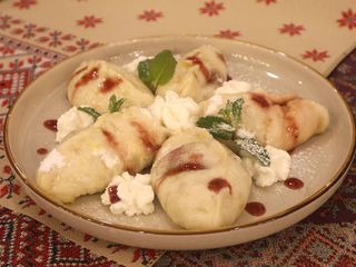 Вареники с вишней