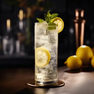 Cocktail gin tonic