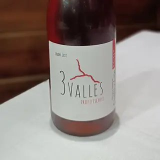 Vino Tres Valles Rosado 