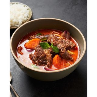 Manzo in salsa curry
