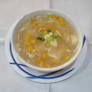 Sopa De Maíz Con Pollo